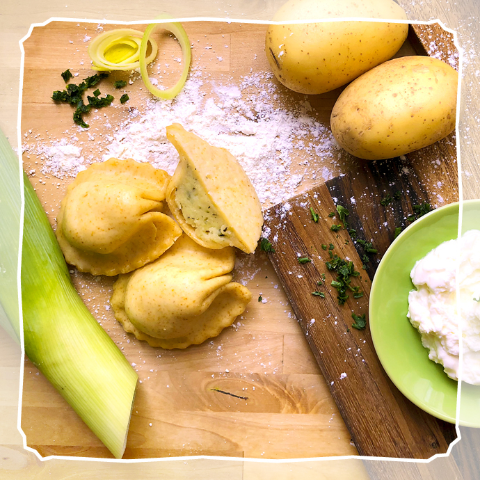 Gluten- & Laktosefreie Kasnudel