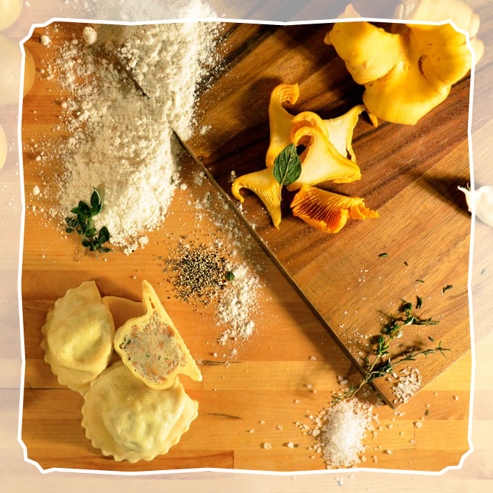 Eierschwammerl Nudel