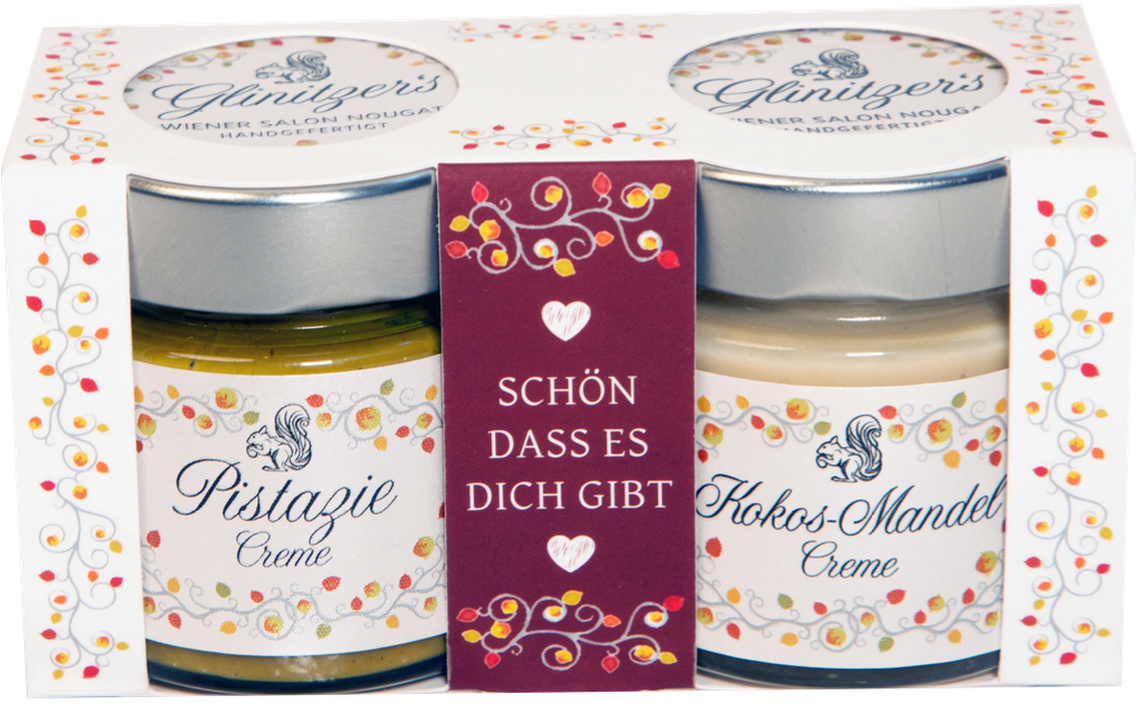 Pistazien & Kokos-Mandel Creme 2x100g