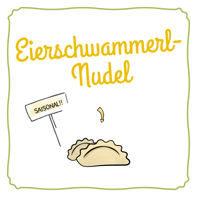 Eierschwammerl Nudel