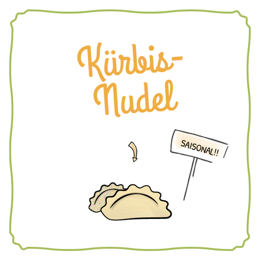 [S-25] Kürbis Nudel